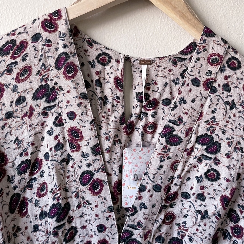 NWT Free People Some Like It Hot Floral Jumpsuit - Picture 4 of 16
